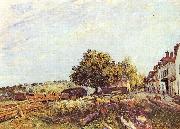 Alfred Sisley Saint Mammes am Morgen oil painting artist